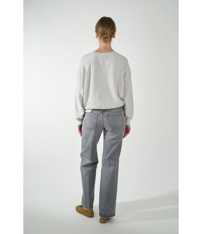 AMERICAN VINTAGE ATU SWEAT ARCTIQUE CHINE