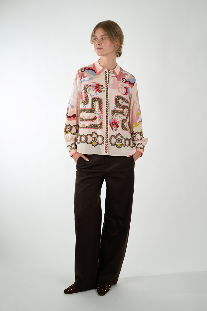 IVI IVI 1625 LIGHT BLOUSE DRAGON