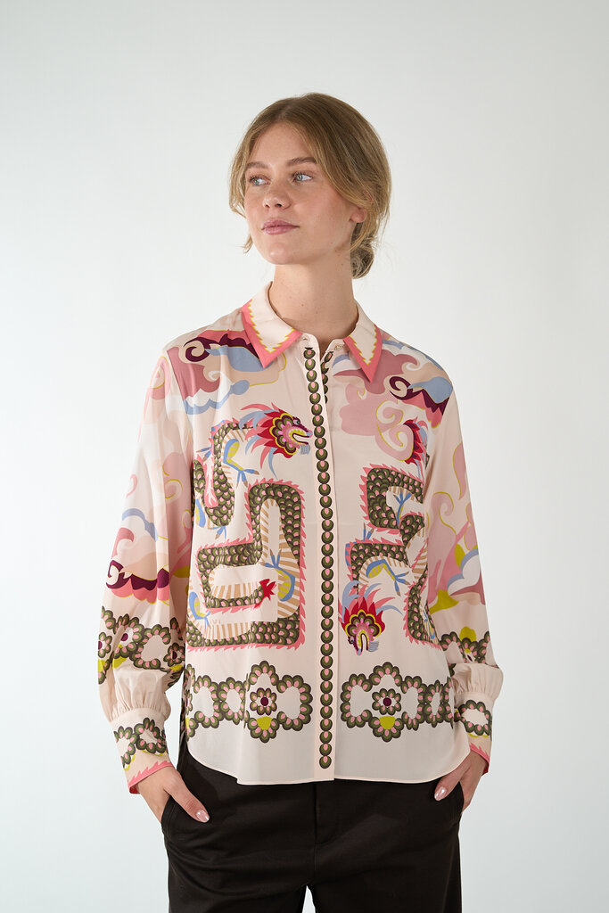 IVI IVI 1625 LIGHT BLOUSE DRAGON