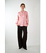 IVI 196 LIGHT RASPBERRY BLOUSE SOLID SILK