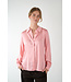 IVI 196 LIGHT RASPBERRY BLOUSE SOLID SILK
