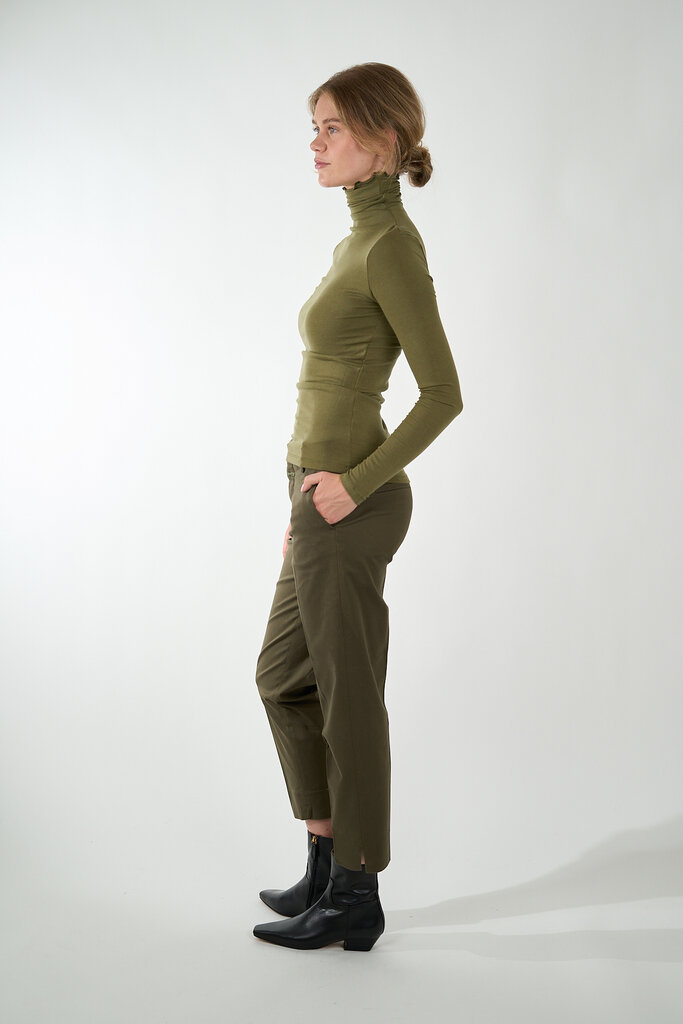 JC Sophie JCSOPHIE JOSEFFA TOP OLIVE GREEN