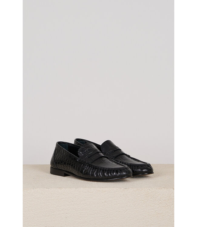 POSA PENNY LOAFER BLACK