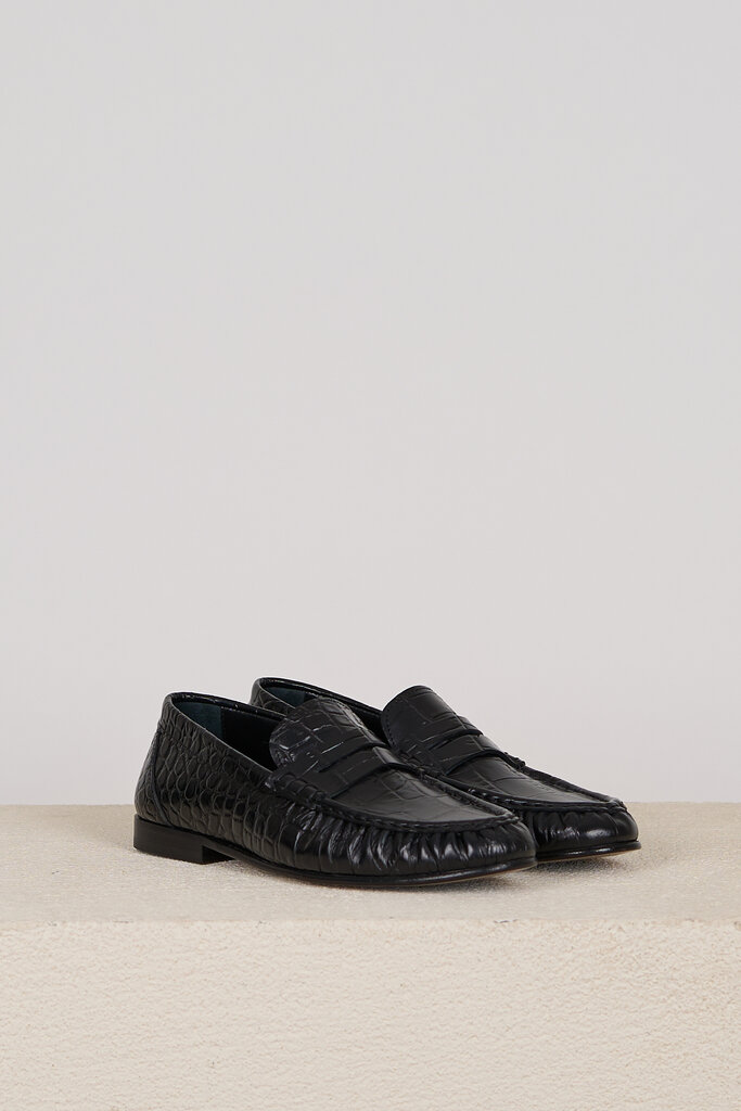 Posa POSA PENNY LOAFER BLACK