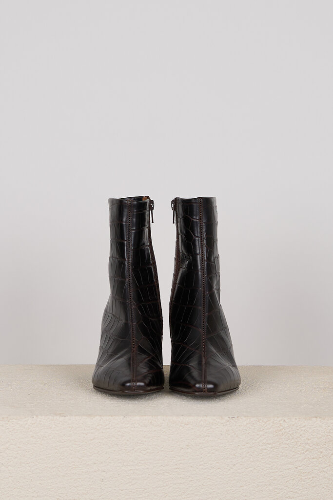 Copenhagen Studios COPENHAGEN CPH296 CROCO LEATHER BROWN