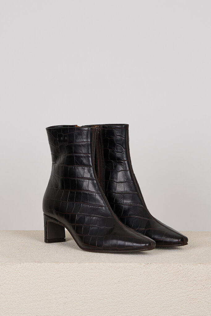 Copenhagen Studios COPENHAGEN CPH296 CROCO LEATHER BROWN