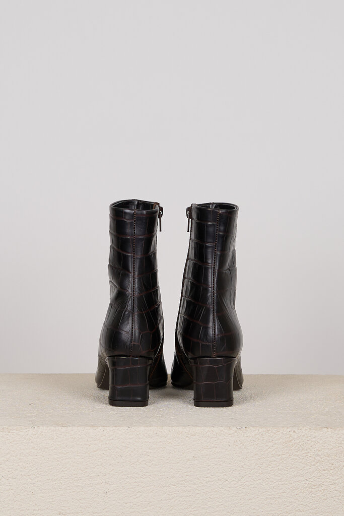 Copenhagen Studios COPENHAGEN CPH296 CROCO LEATHER BROWN