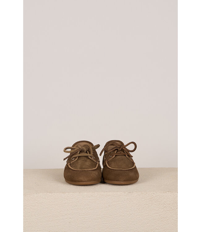 POSA BOAT LOAFER DARK BROWN