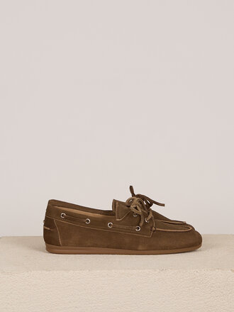 Posa POSA BOAT LOAFER DARK BROWN Posa POSA BOAT LOAFER DARK BROWN