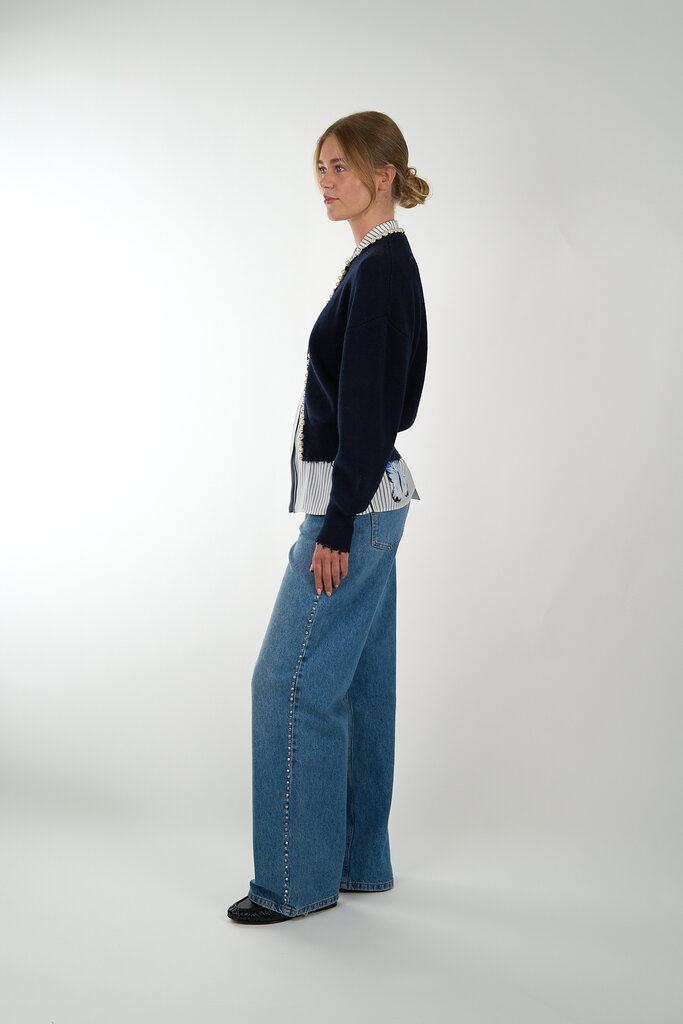 ESSENTIEL ANTWERP ESSENTIEL ANTWERP INTERESTING EMBO JEANS BLACK IRIS BI31