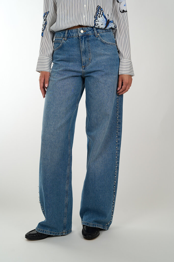 ESSENTIEL ANTWERP ESSENTIEL ANTWERP INTERESTING EMBO JEANS BLACK IRIS BI31