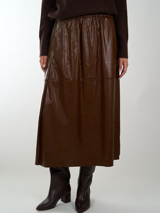 Zenggi ZENGGI VEGAN LEATHER SKIRT Zenggi ZENGGI VEGAN LEATHER SKIRT