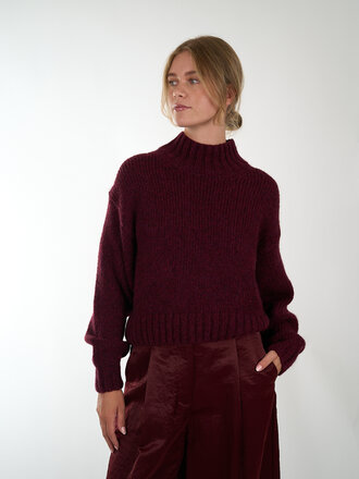 Marc Cain MARCCAIN PULLOVER BURGUNDY Marc Cain MARCCAIN PULLOVER BURGUNDY