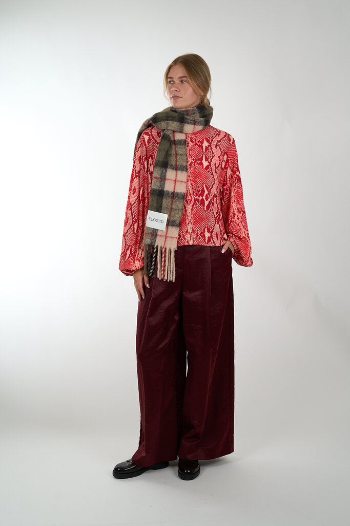ESSENTIEL ANTWERP ESSENTIEL ANTWERP INEMY BALLOON SLEEVE TOP COMBO1 SANTA CLAUS I1SA