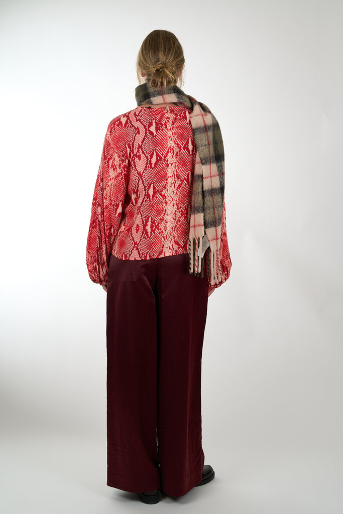 ESSENTIEL ANTWERP ESSENTIEL ANTWERP INEMY BALLOON SLEEVE TOP COMBO1 SANTA CLAUS I1SA