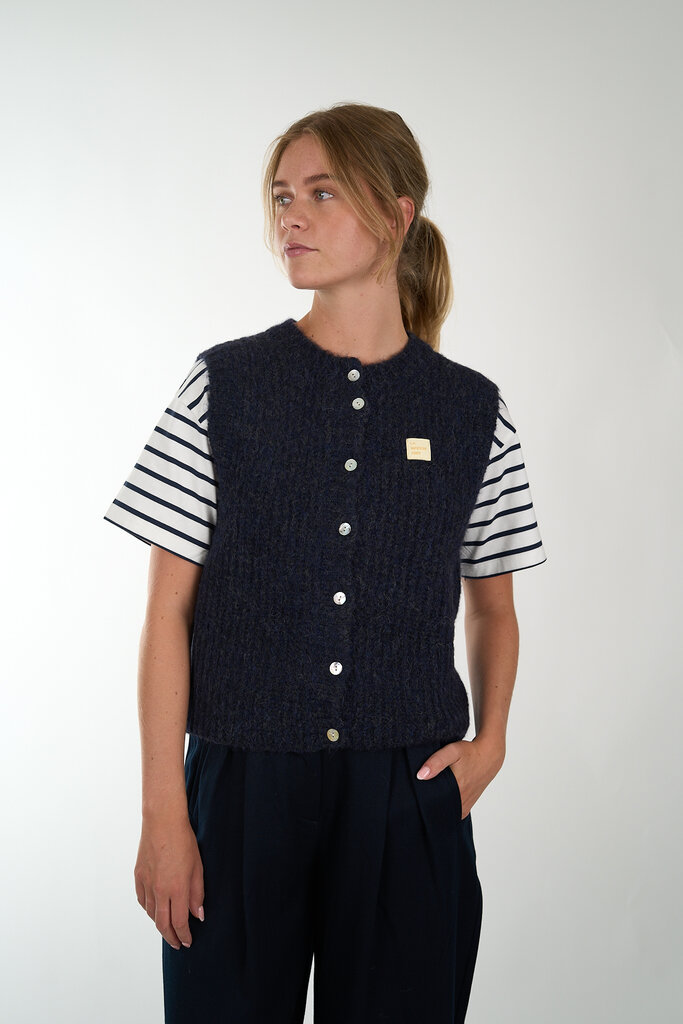 AMERICAN VINTAGE AMERICAN VINTAGE EAST19MMH25 NAVY MOULINE