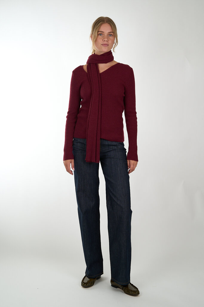 Dante 6 DANTE 6  NUIT INDIGO WIDE LEG JEANS DARK INDIGO