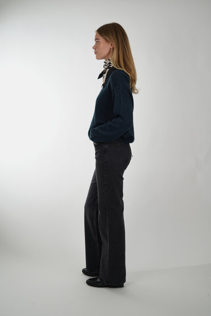 Dante 6 DANTE 6  ARIAMA CREWNECK SWEATER MIDNIGHT GREEN