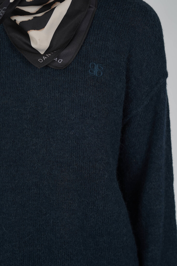 Dante 6 DANTE 6  ARIAMA CREWNECK SWEATER MIDNIGHT GREEN