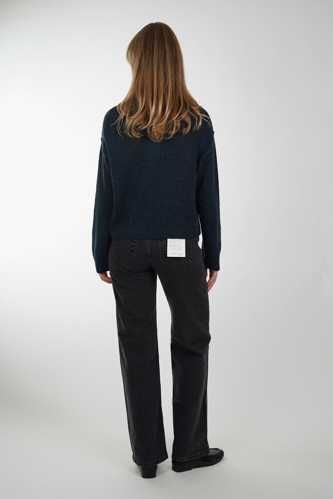 Dante 6 DANTE 6  ARIAMA CREWNECK SWEATER MIDNIGHT GREEN