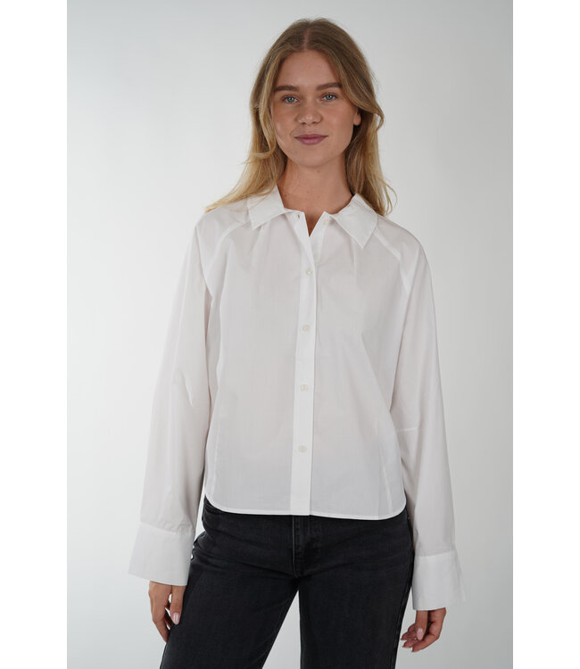 SAMSOE SAMSOE SAKYA SHIRT WHITE