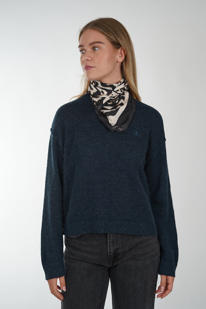 Dante 6 DANTE 6  ARIAMA CREWNECK SWEATER MIDNIGHT GREEN