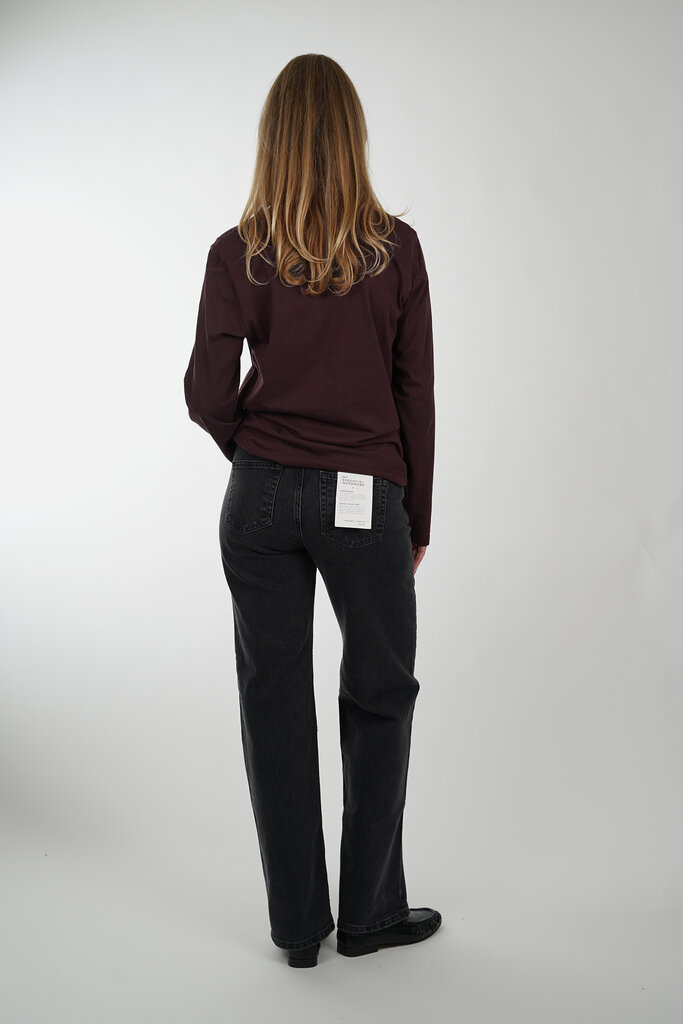 ELITE ELITE T-SHIRT CALLING LONG SLEEVE BROWN