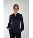 IVI 276 MIDNIGHT BLOUSE SOLID SILK NOS