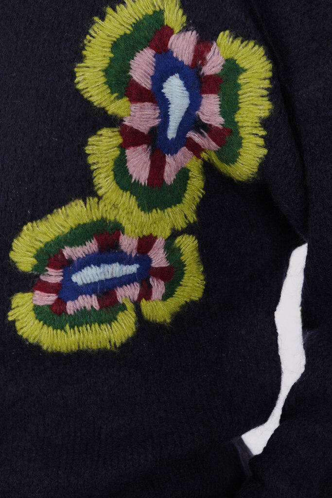 ESSENTIEL ANTWERP ESSENTIEL ANTWERP IMPOSSIBLE2 EMBROIDERED KNIT COMBO2 NAVY I2NA