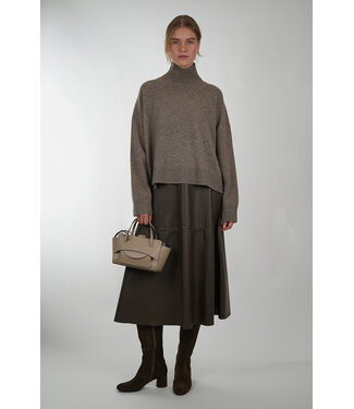 Riani RIANI LEATHER SKIRT