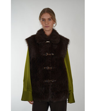 URBAN CODE URBAN CODE FAUX FUR GILET