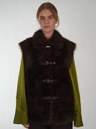 URBAN CODE URBAN CODE FAUX FUR GILET