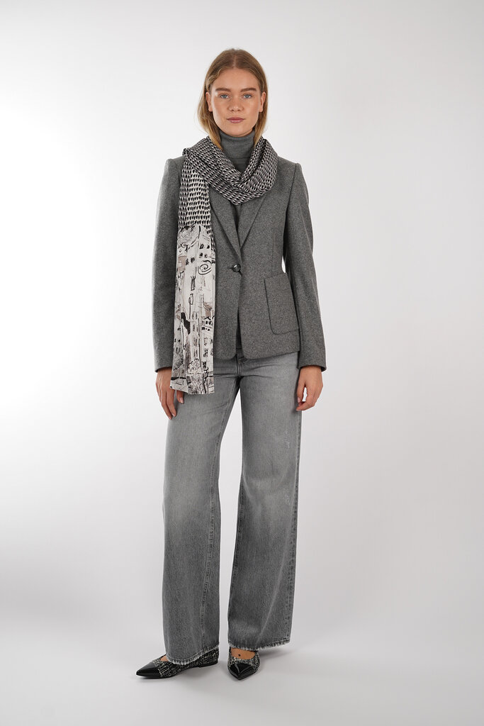 Luisa Cerano LUISA CERANO 408289/3309 0144 DARK GREY MELANGE