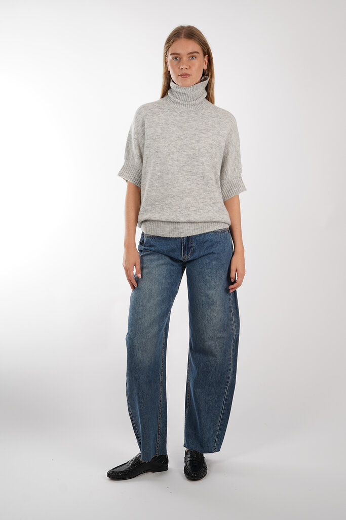 WITH BLACK WITH BLACK PEYTON BARREL LEG JEANS HORIZON BLUE DENIM