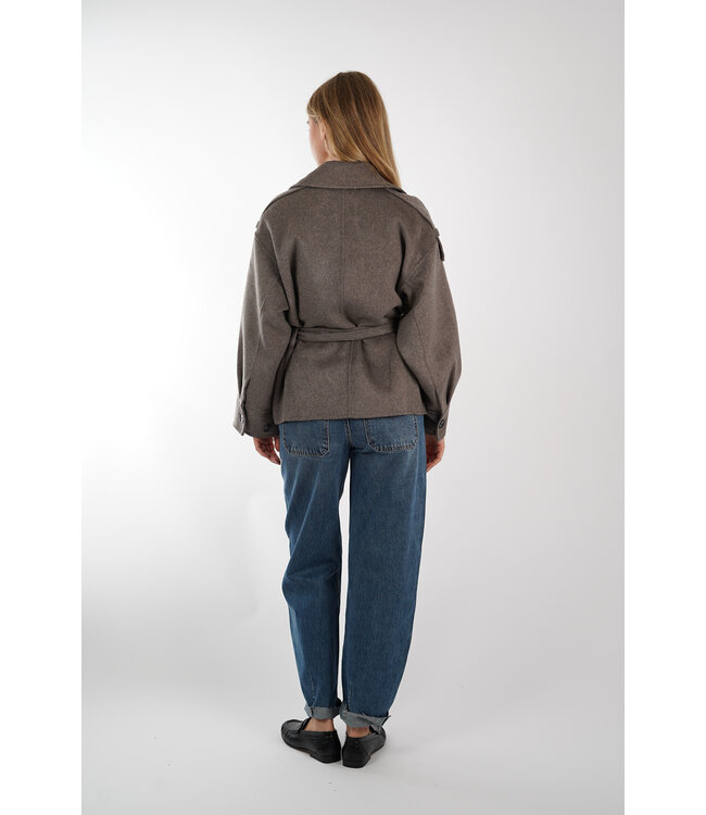 SECOND FEMALE WALANCE JACKET BROWN