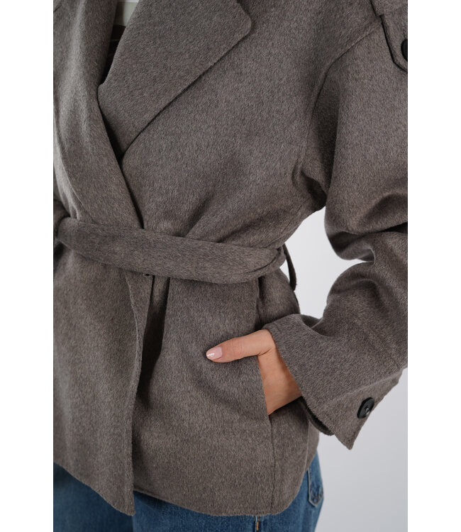 SECOND FEMALE WALANCE JACKET BROWN