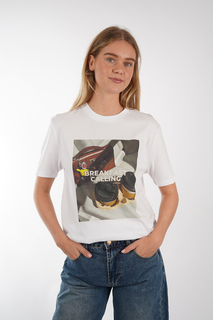 ELITE ELITE T-SHIRT CALLING WHITE