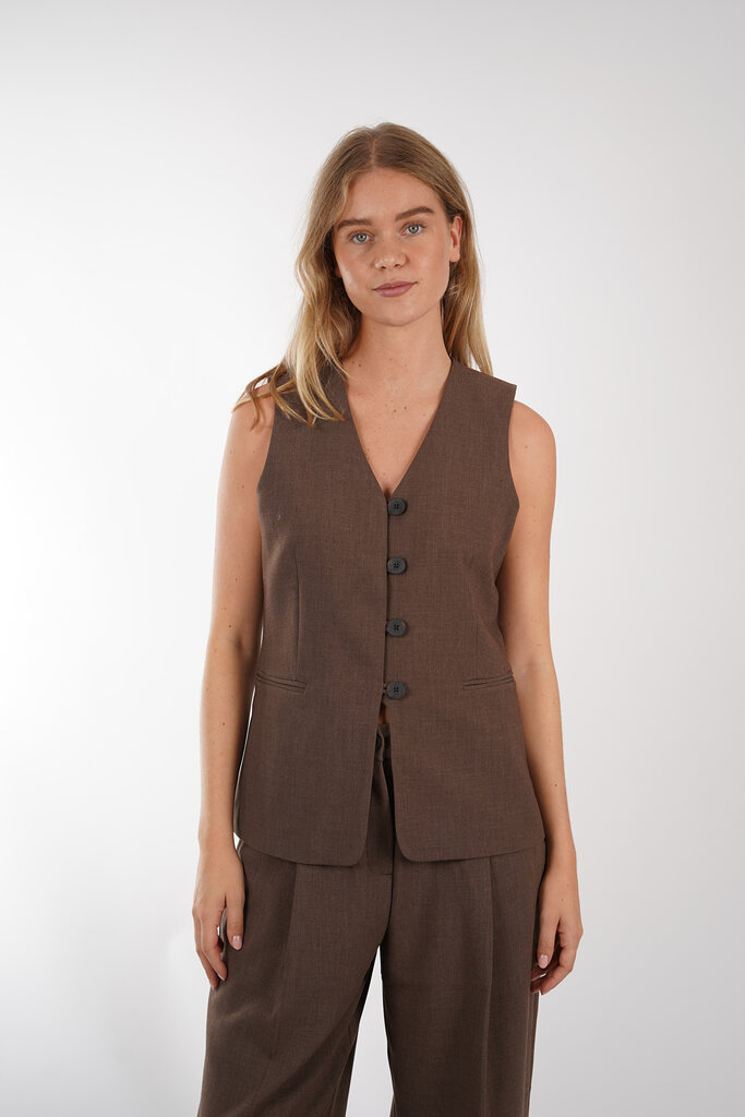 MSCH COPENHAGEN MSCH COPENHAGEN ROSINA MICHELLE HW WAISTCOAT SLATE BLACK