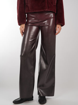 Marc Cain MARC CAIN FAUX LEATHER PANTALON