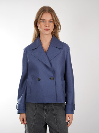 Harris Wharf London HARRIS WHARF LONDON PRESSED WOOL JACKET