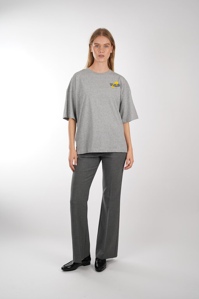 ESSENTIEL ANTWERP ESSENTIEL ANTWERP IPIN EMBROIDERED T-SHIRT SHADOW SH35
