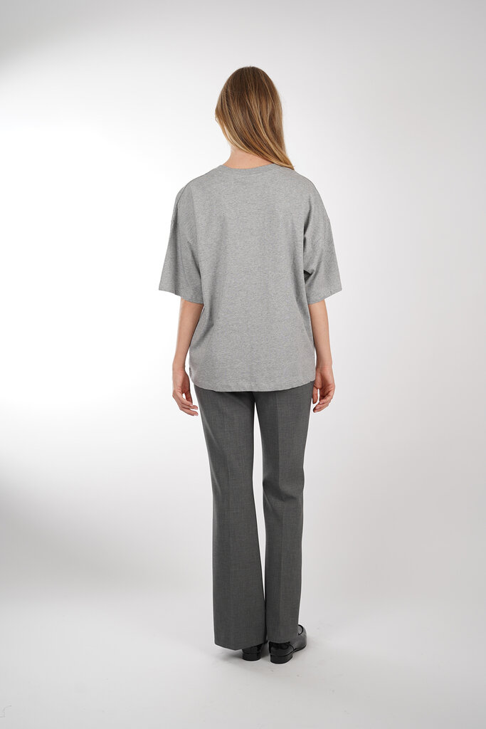 ESSENTIEL ANTWERP ESSENTIEL ANTWERP IPIN EMBROIDERED T-SHIRT SHADOW SH35