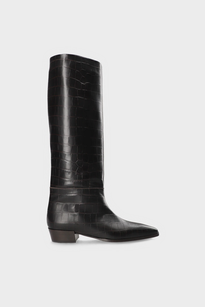 Copenhagen Studios COPENHAGEN CPH295 CROCO LEATHER BROWN