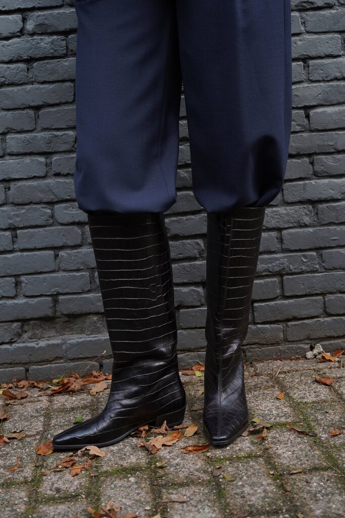 Copenhagen Studios COPENHAGEN CPH295 CROCO LEATHER BROWN