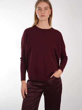 JC Sophie JCSOPHIE SWEATER BURGUNDY JC Sophie JCSOPHIE SWEATER BURGUNDY