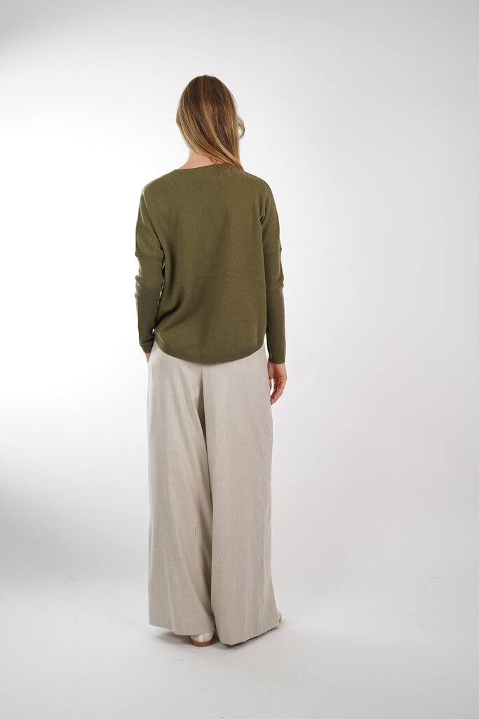 JC Sophie JCSOPHIE JULIAN SWEATER ARMY GREEN