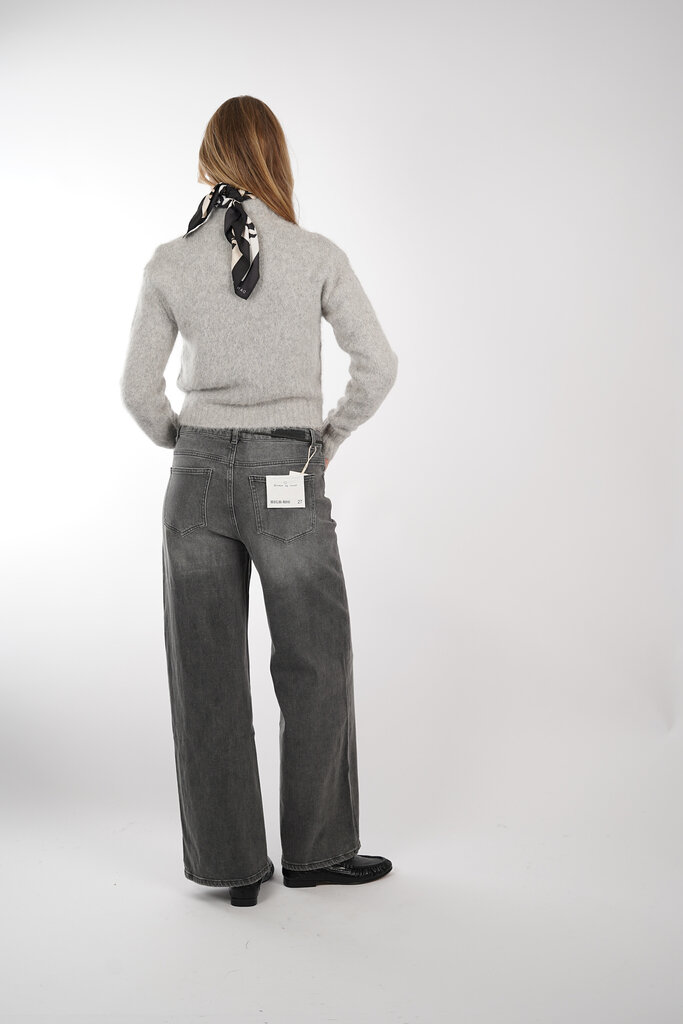 Samsoe & Samsoe SAMSOE SAMSOE SAJEANNE CARDIGAN LIGHT GREY MEL