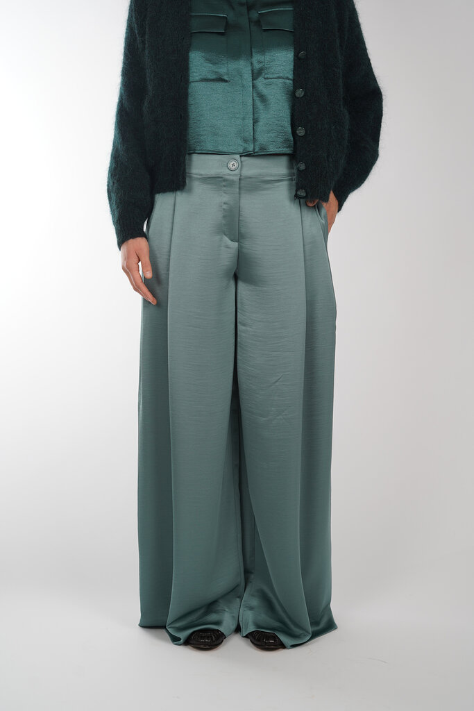 ESSENTIEL ANTWERP ESSENTIEL ANTWERP IXIE WIDE LEG PANTS BLUE