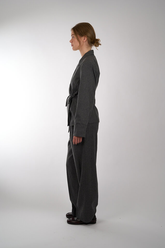 Second Female SECOND FEMALE MILEA WRAP SHIRT GREY