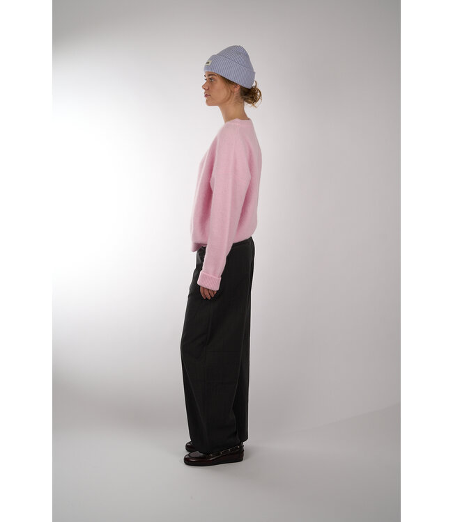 SAMSOE SAROKO TROUSERS DARK GREY